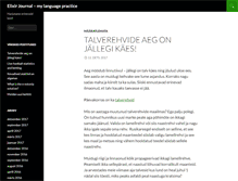 Tablet Screenshot of elixirjournal.org